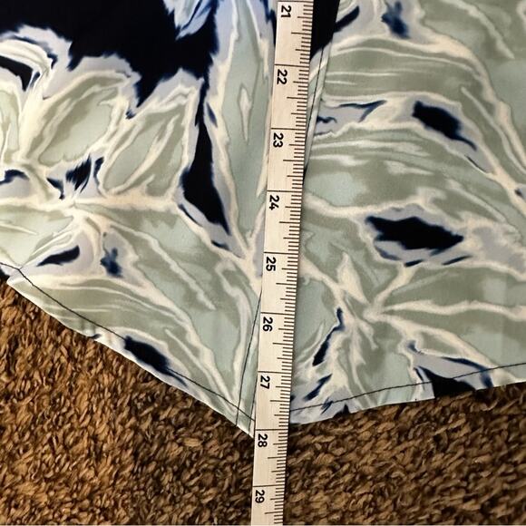 Natori women’s blouse medium blue white - Picture 7 of 7